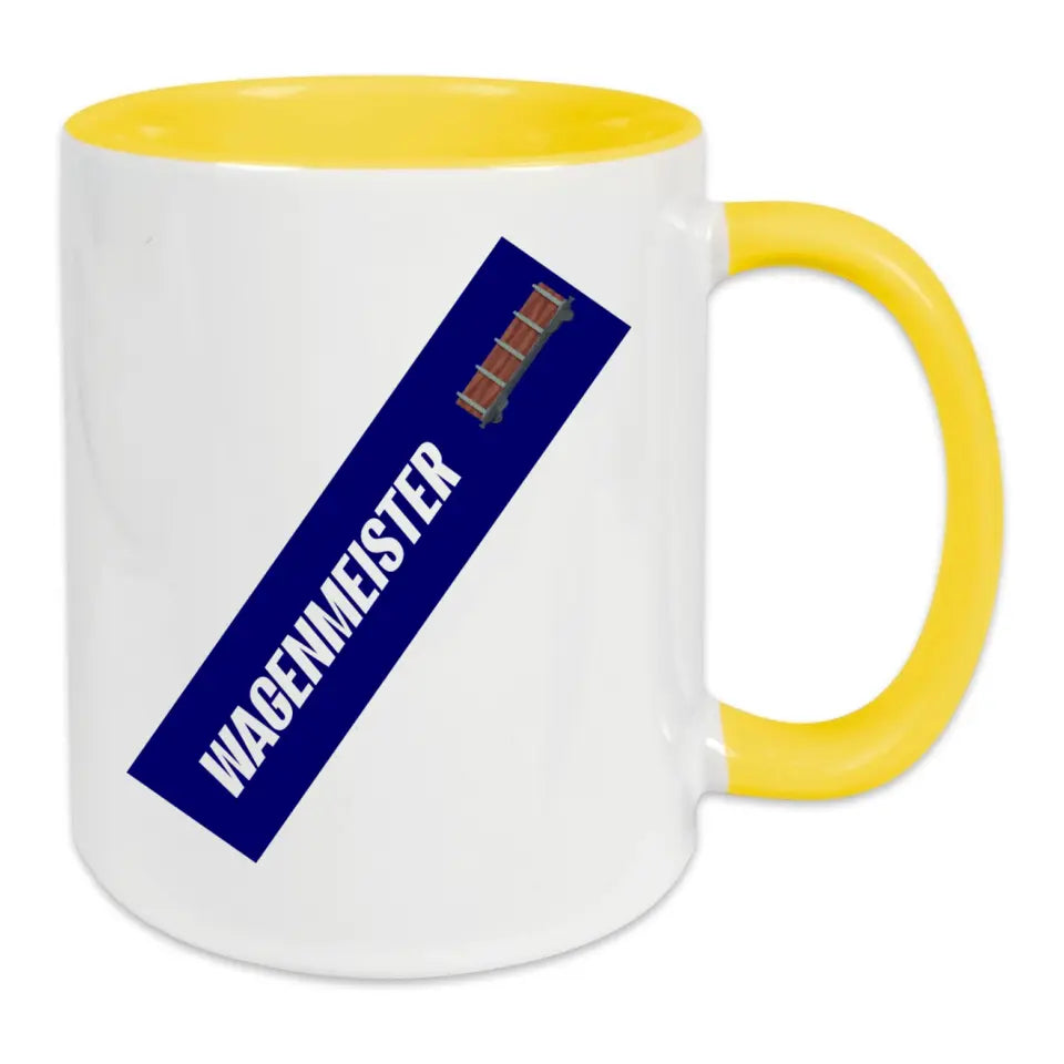 Keramik-Tasse - Wagenmeister in verschiedenen Farben und Kombinationen