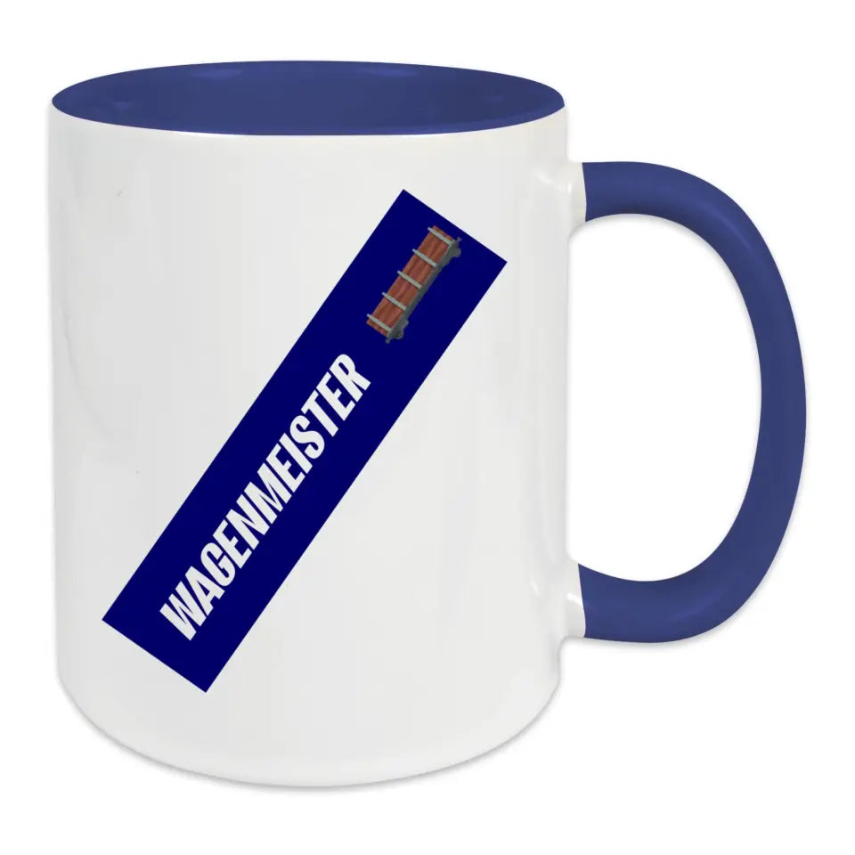 Keramik-Tasse - Wagenmeister in verschiedenen Farben und Kombinationen