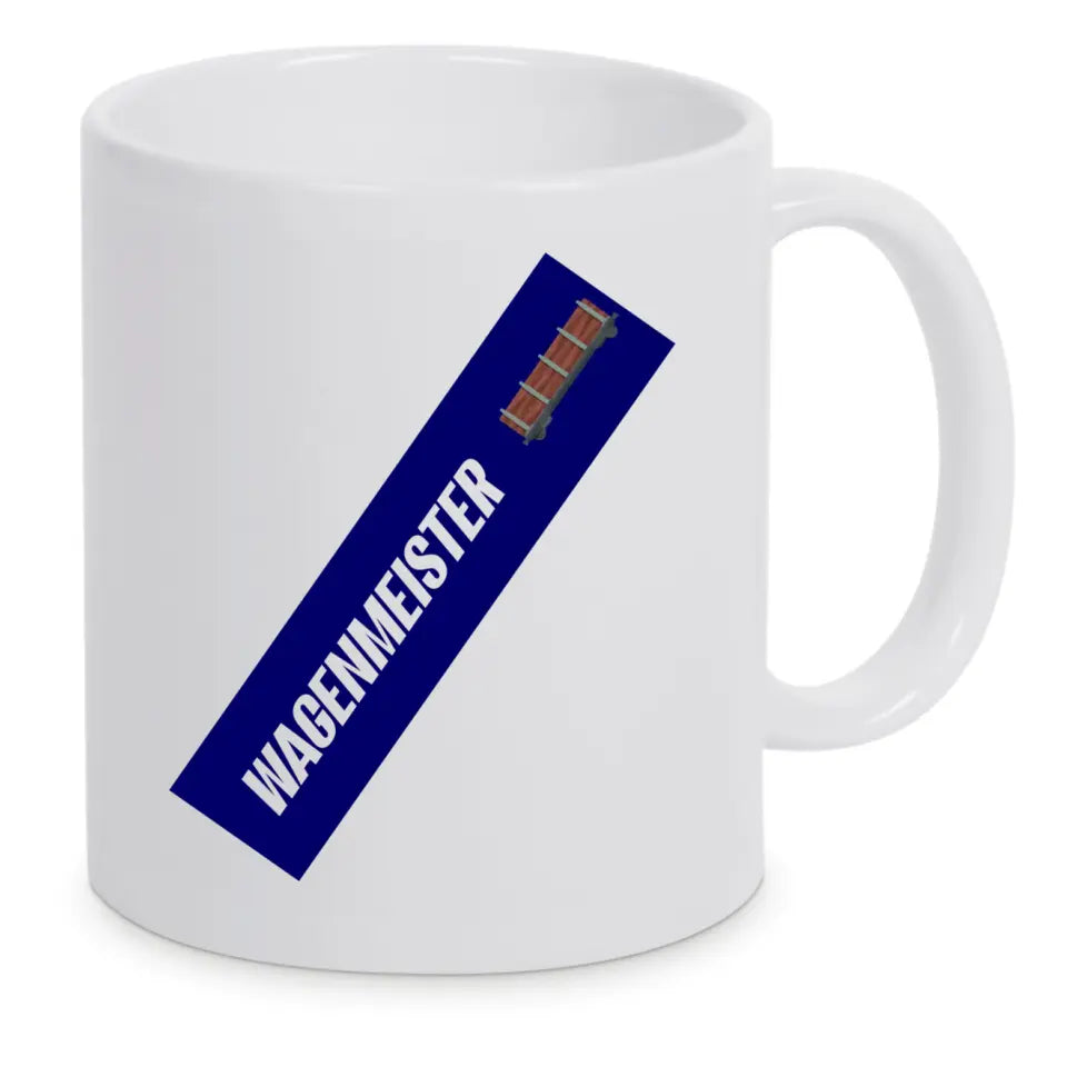 Keramik-Tasse - Wagenmeister in verschiedenen Farben und Kombinationen