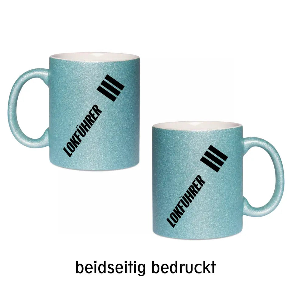 Keramik-Tasse Spark - Lokführer in verschiedenen Varianten