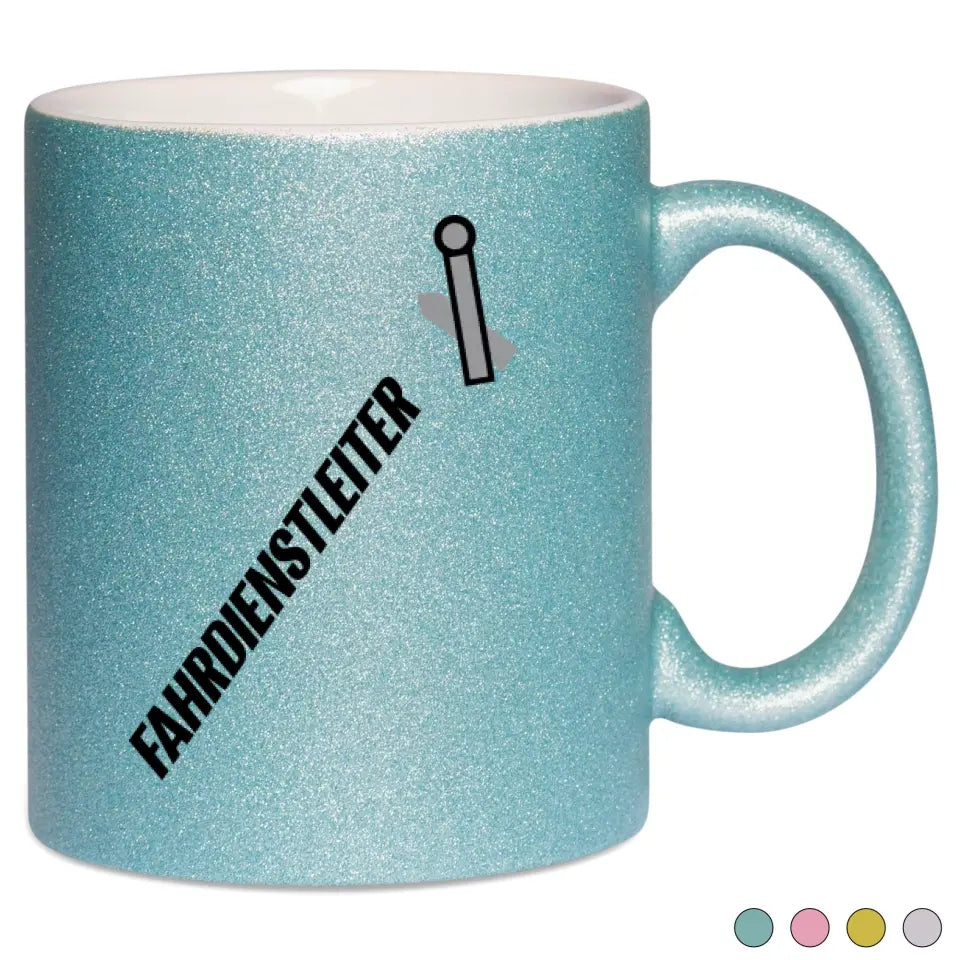 Keramik-Tasse Spark - Fahrdienstleiter in verschiedenen Varianten