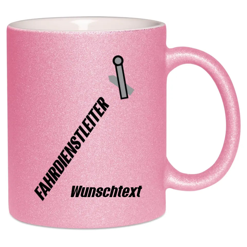 Keramik-Tasse Spark - Fahrdienstleiter in verschiedenen Varianten - Personalisiert