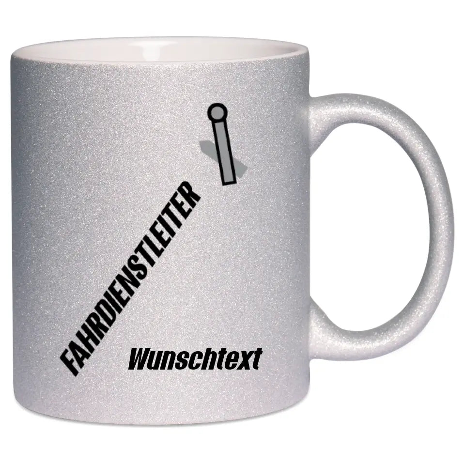 Keramik-Tasse Spark - Fahrdienstleiter in verschiedenen Varianten - Personalisiert
