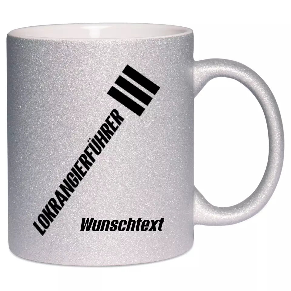 Keramik-Tasse Spark - Lokrangierführer in verschiedenen Varianten - Personalisiert