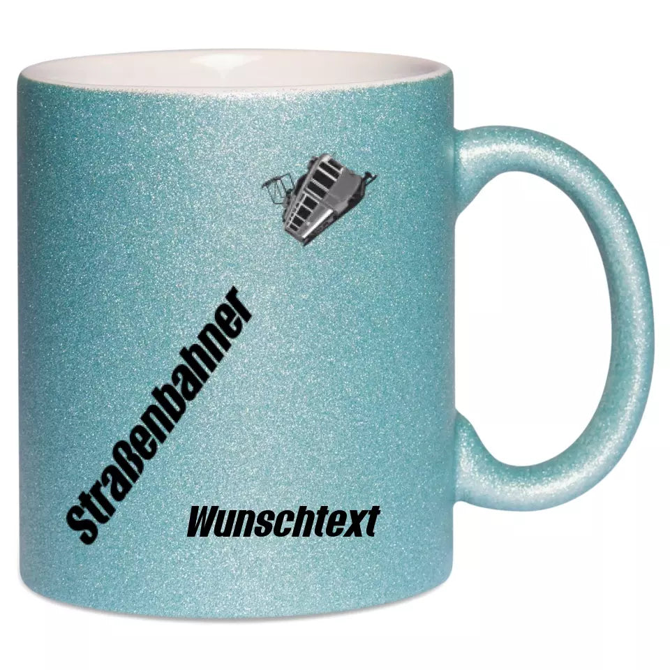 Keramik-Tasse Spark - Straßenbahner in verschiedenen Varianten - Personalisiert