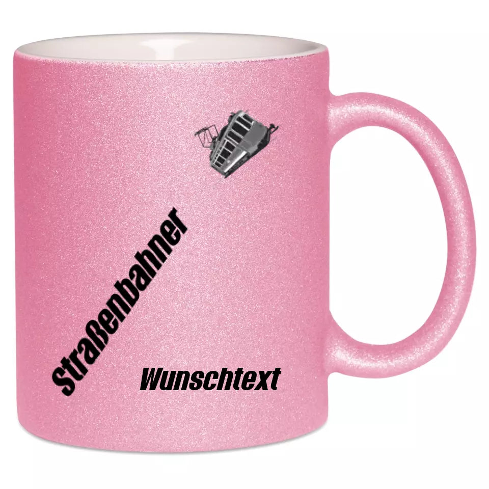 Keramik-Tasse Spark - Straßenbahner in verschiedenen Varianten - Personalisiert