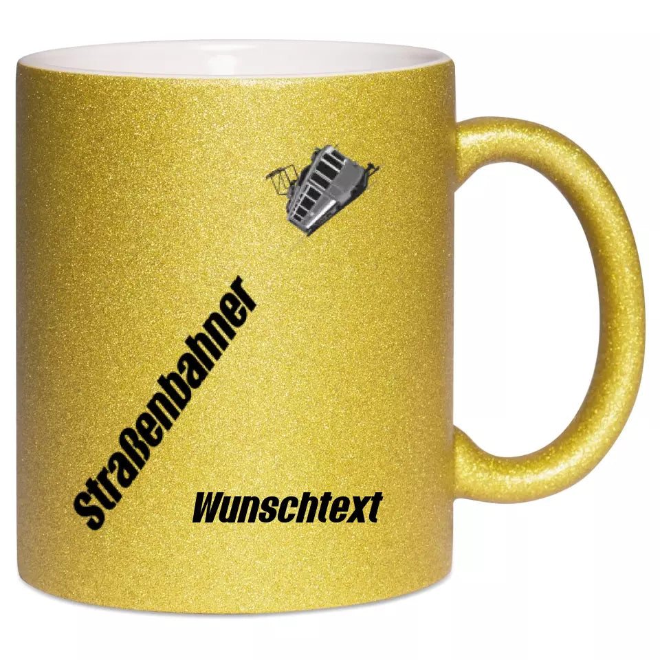 Keramik-Tasse Spark - Straßenbahner in verschiedenen Varianten - Personalisiert
