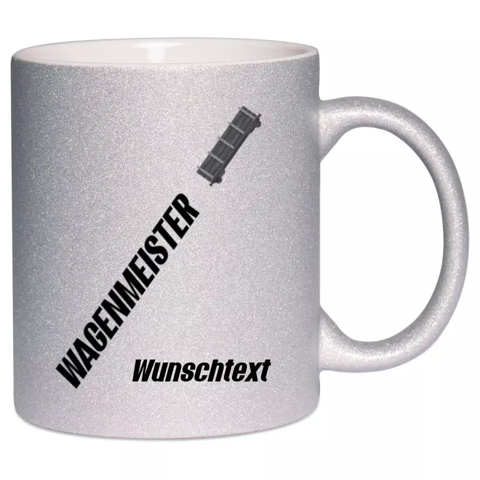 Keramik-Tasse Spark - Wagenmeister in verschiedenen Varianten - Personalisiert