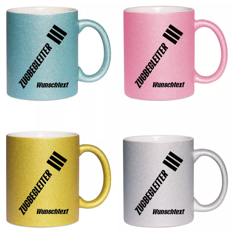 Keramik-Tasse Spark - Zugbegleiter in verschiedenen Varianten - Personalisiert