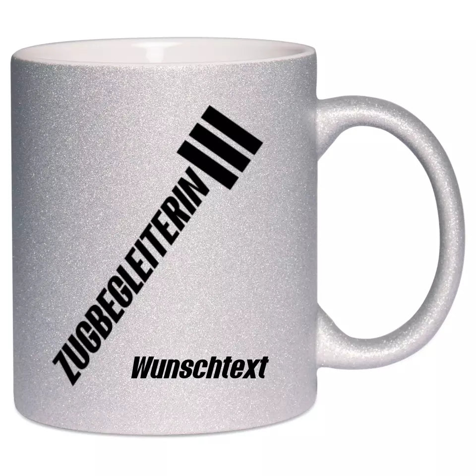 Keramik-Tasse Spark - Zugbegleiterin in verschiedenen Varianten - Personalisiert