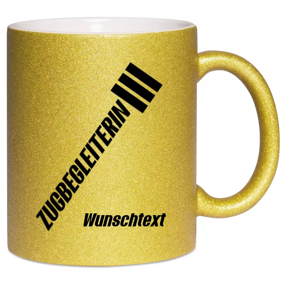 Keramik-Tasse Spark - Zugbegleiterin in verschiedenen Varianten - Personalisiert