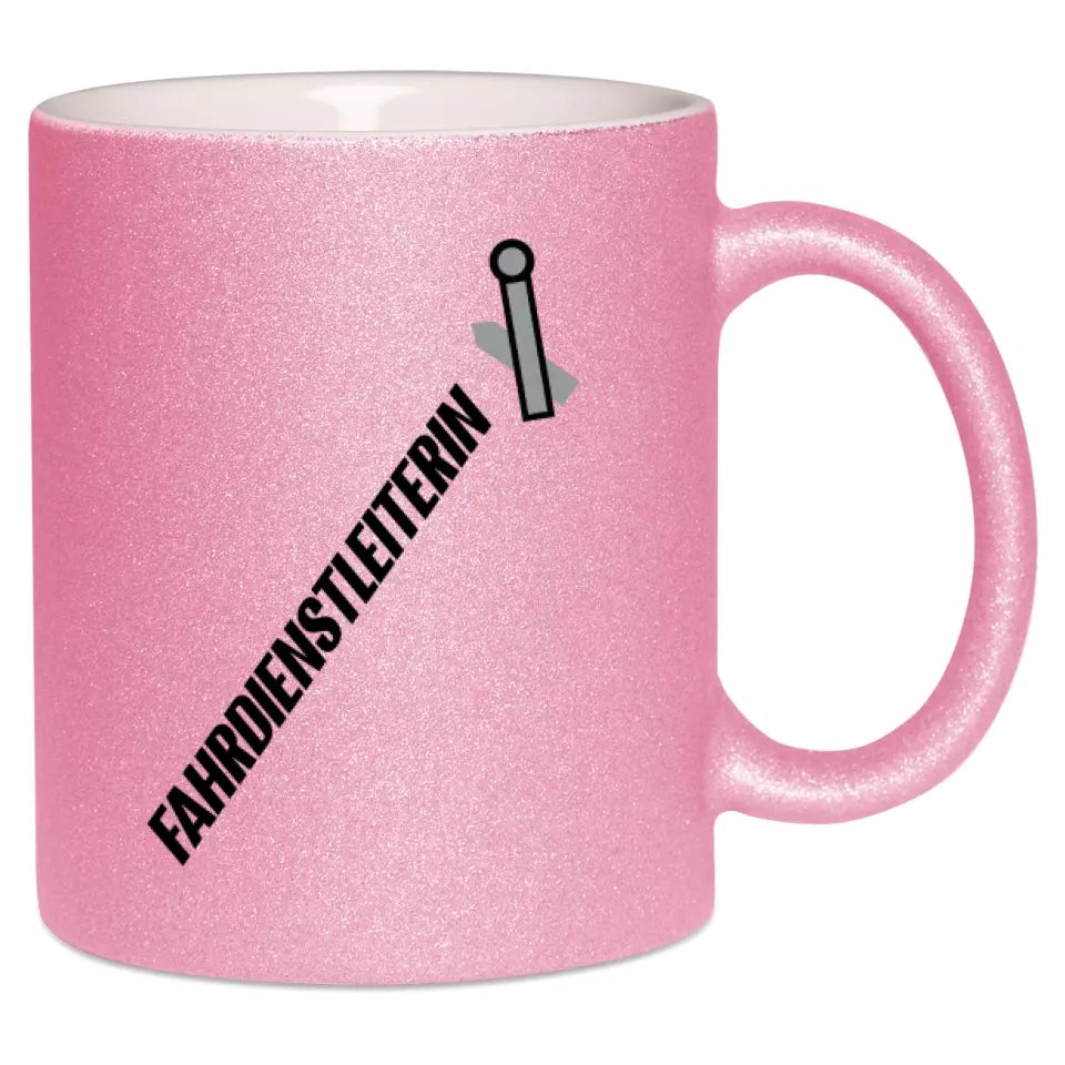 Keramik-Tasse Spark - Fahrdienstleiterin in verschiedenen Varianten