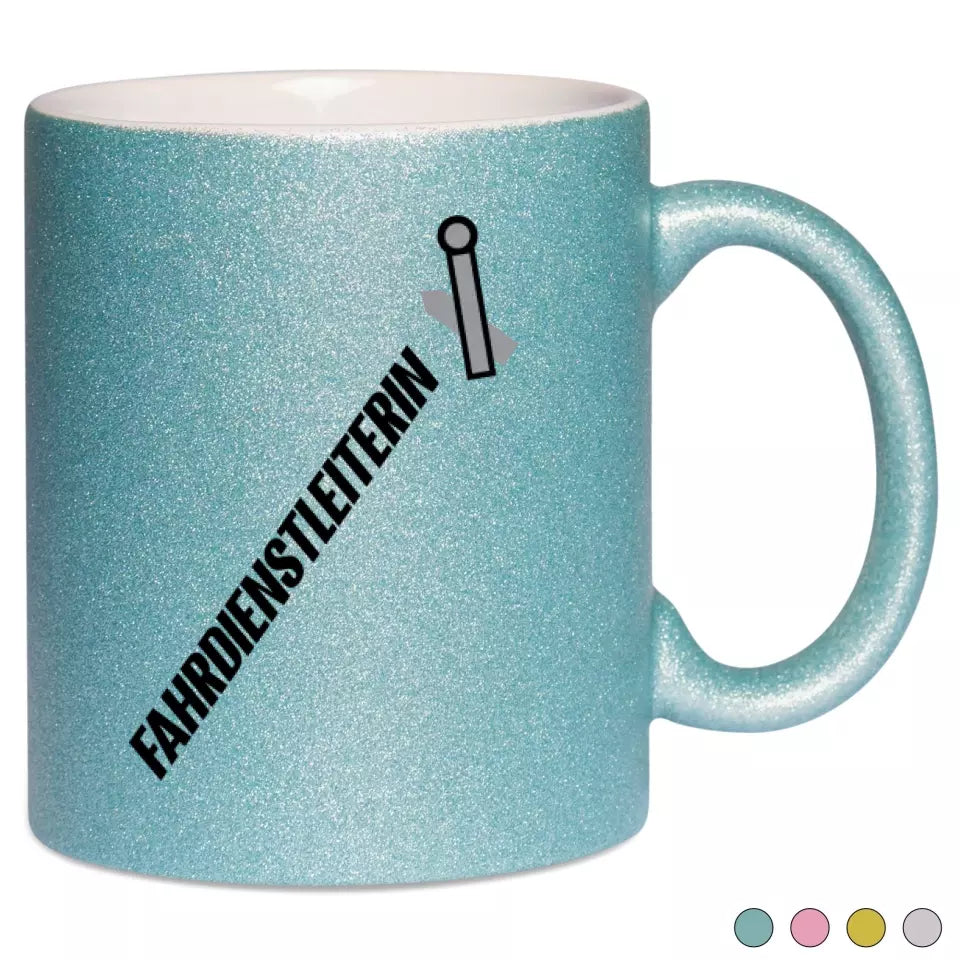 Keramik-Tasse Spark - Fahrdienstleiterin in verschiedenen Varianten
