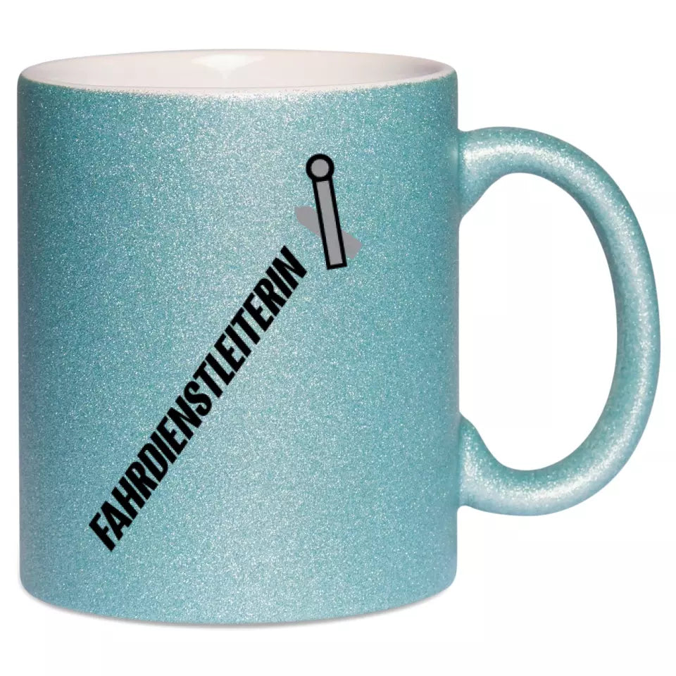 Keramik-Tasse Spark - Fahrdienstleiterin in verschiedenen Varianten