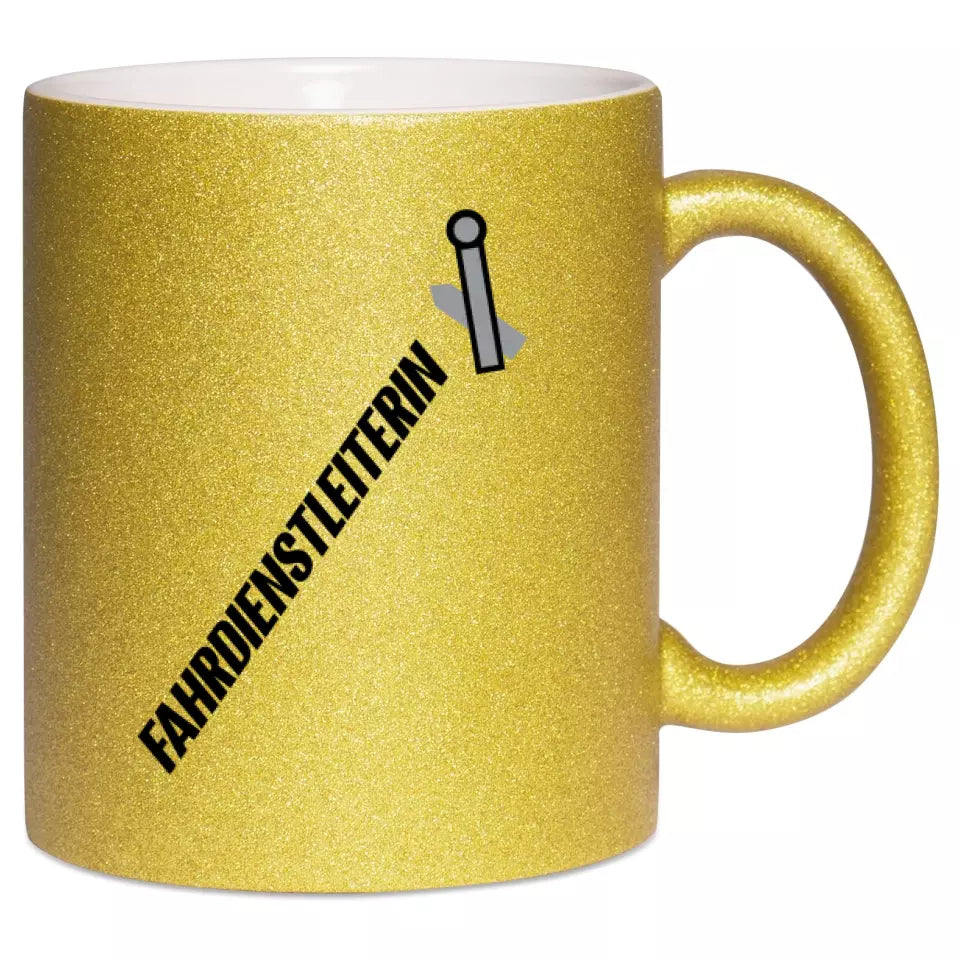 Keramik-Tasse Spark - Fahrdienstleiterin in verschiedenen Varianten