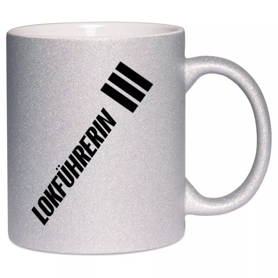 Keramik-Tasse Spark - Lokführerin in verschiedenen Varianten