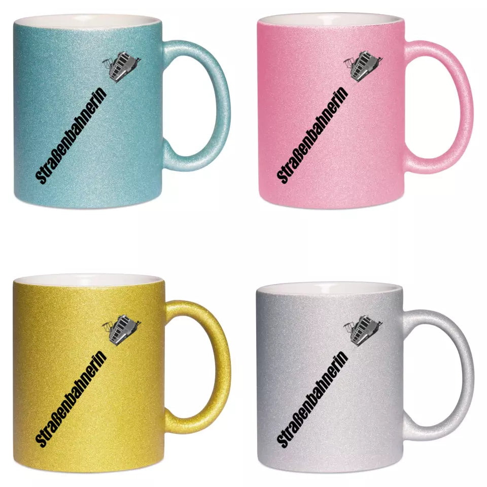 Keramik-Tasse Spark - Straßenbahnerin in verschiedenen Varianten