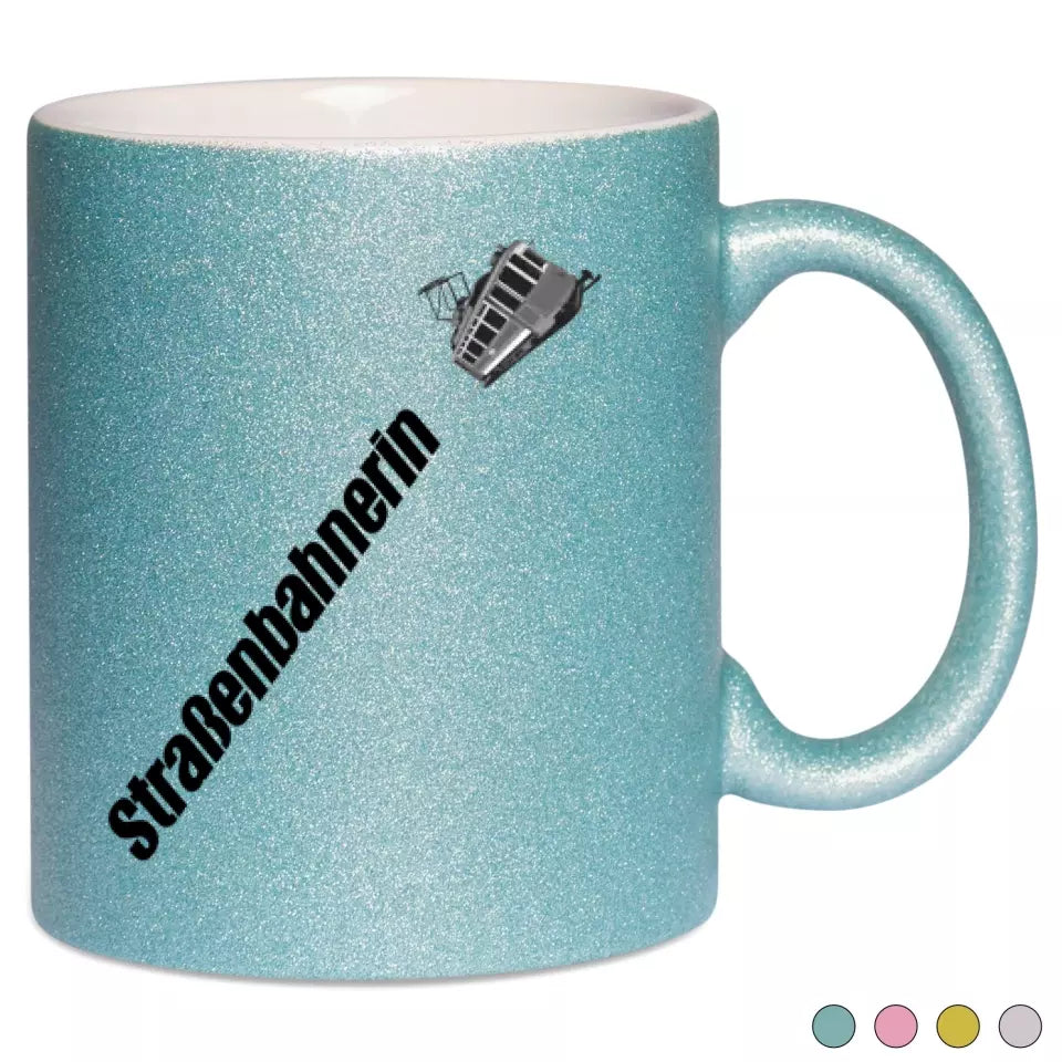 Keramik-Tasse Spark - Straßenbahnerin in verschiedenen Varianten