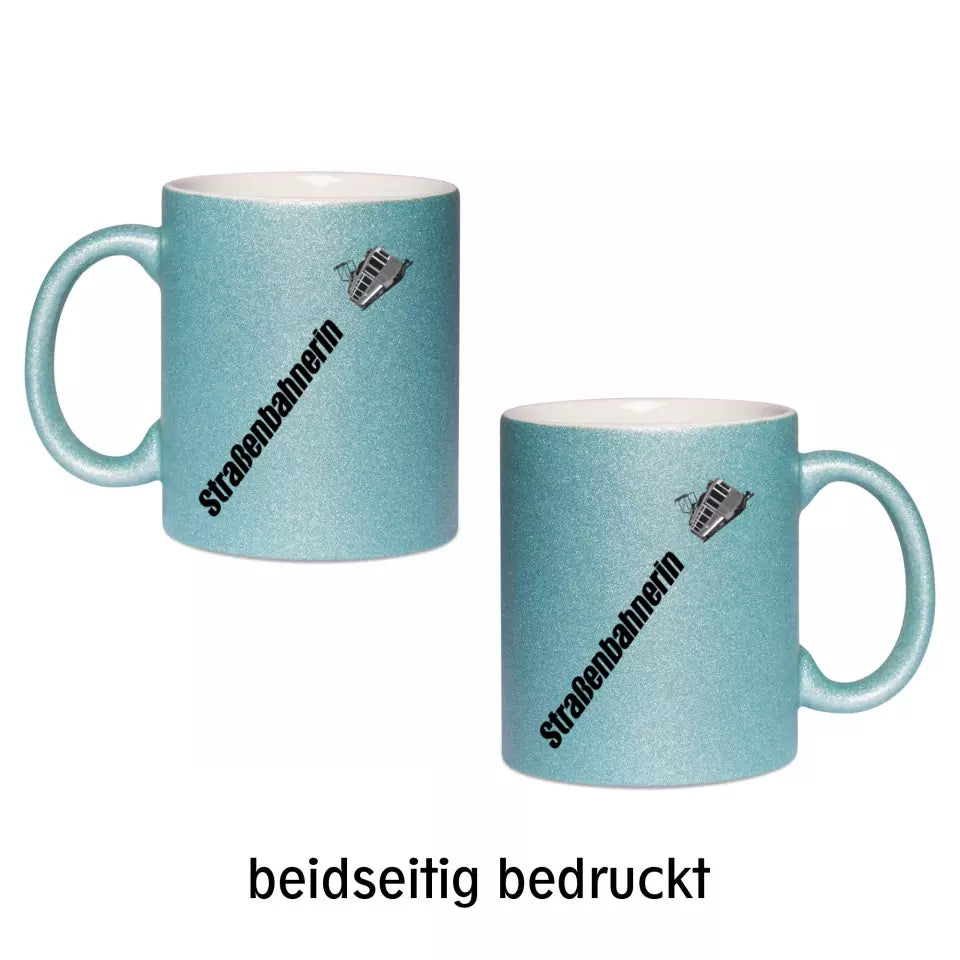 Keramik-Tasse Spark - Straßenbahnerin in verschiedenen Varianten
