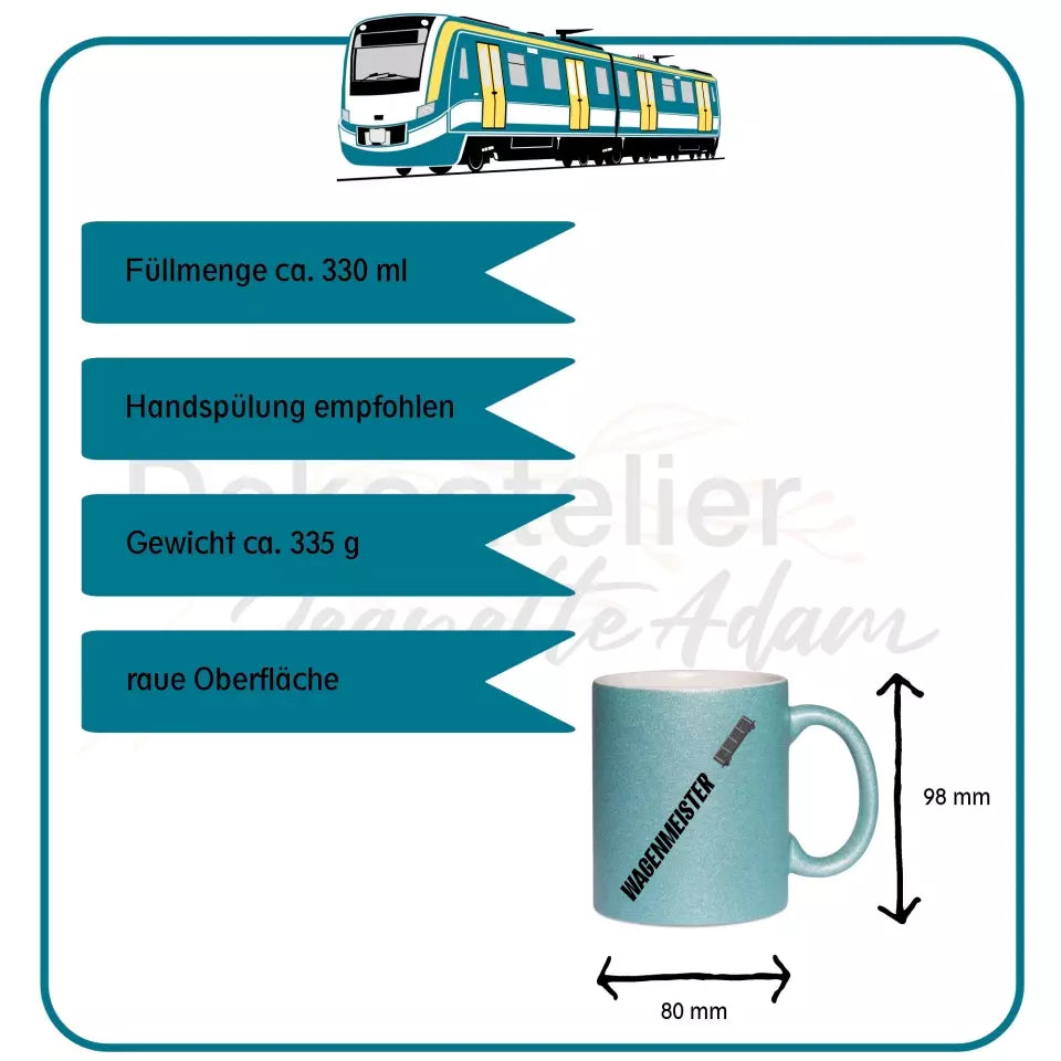 Keramik-Tasse Spark - Wagenmeister in verschiedenen Varianten