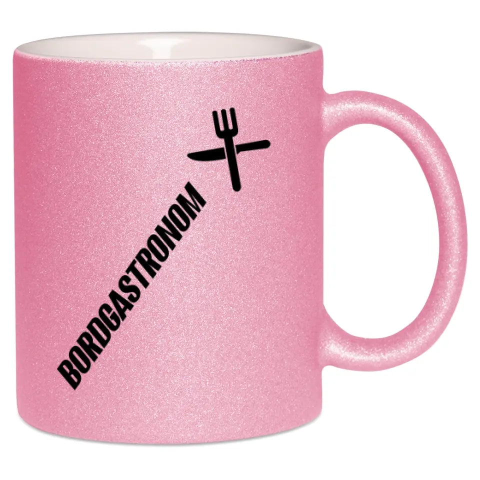 Keramik-Tasse Spark - Bordgastronom (Messer & Gabel) in verschiedenen Varianten