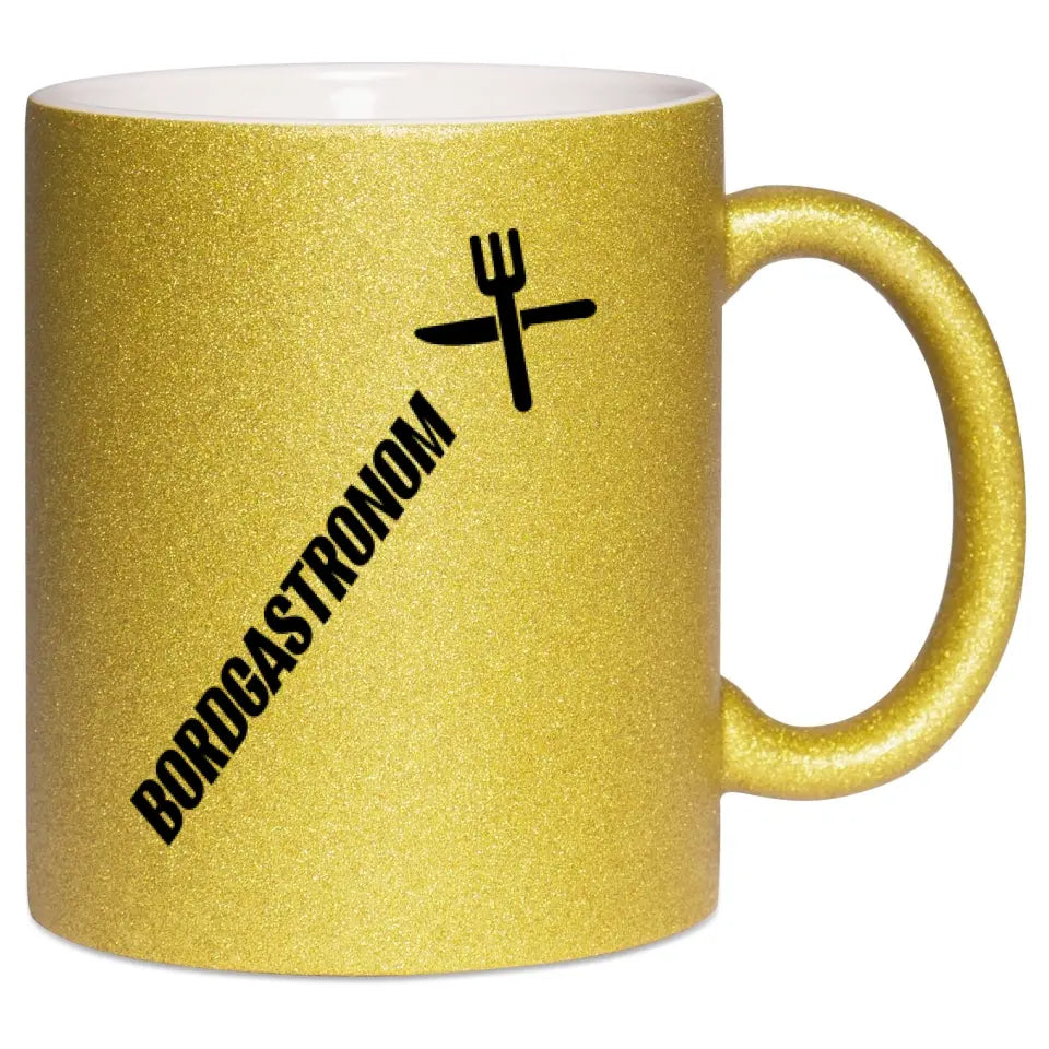 Keramik-Tasse Spark - Bordgastronom (Messer & Gabel) in verschiedenen Varianten