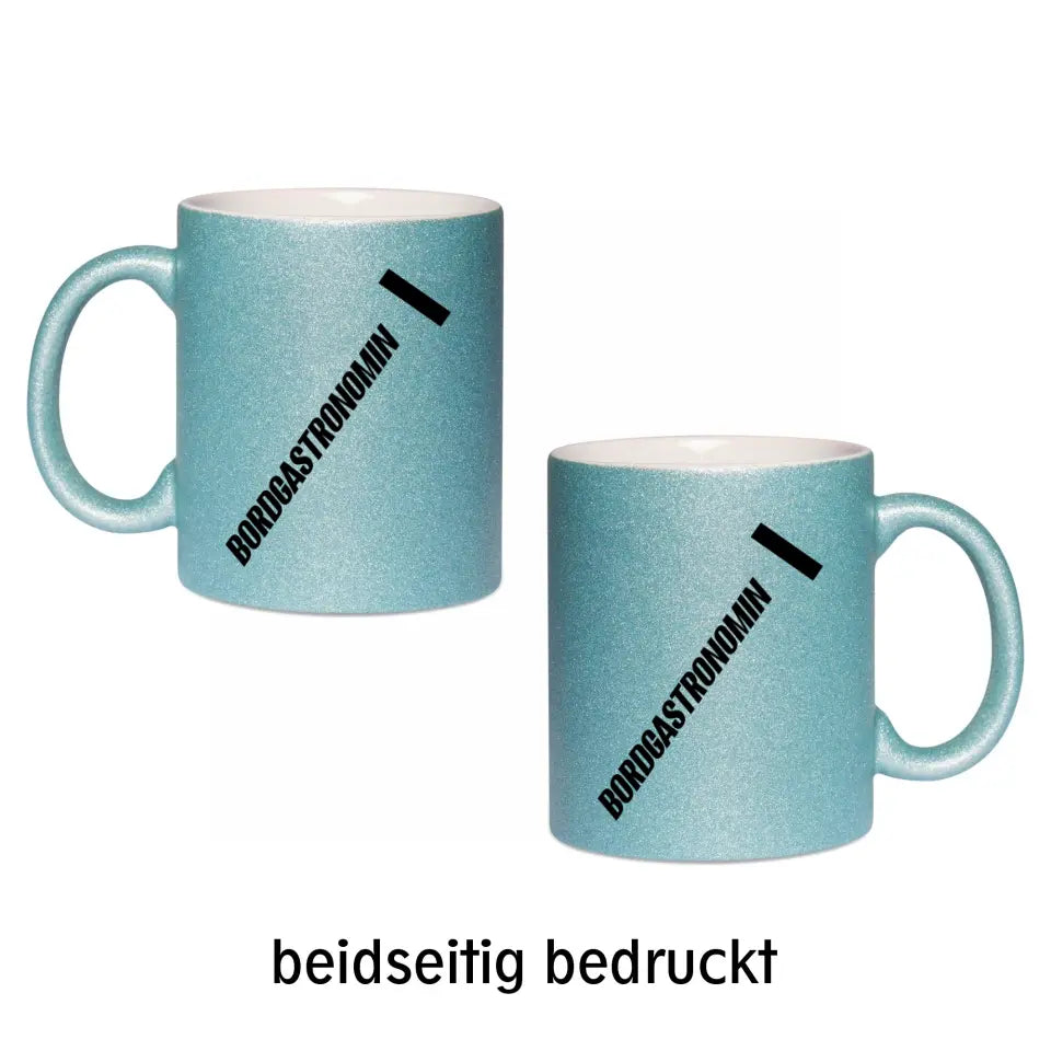 Keramik-Tasse Spark - Bordgastronomin (Streifen) in verschiedenen Varianten