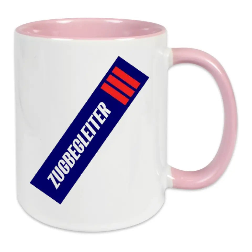 Keramik-Tasse - Zugbegleiter in verschiedenen Farben und Kombinationen
