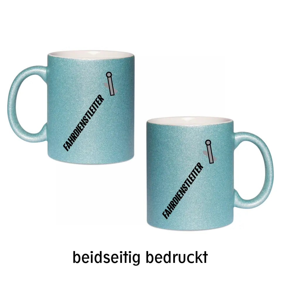 Keramik-Tasse Spark - Fahrdienstleiter in verschiedenen Varianten