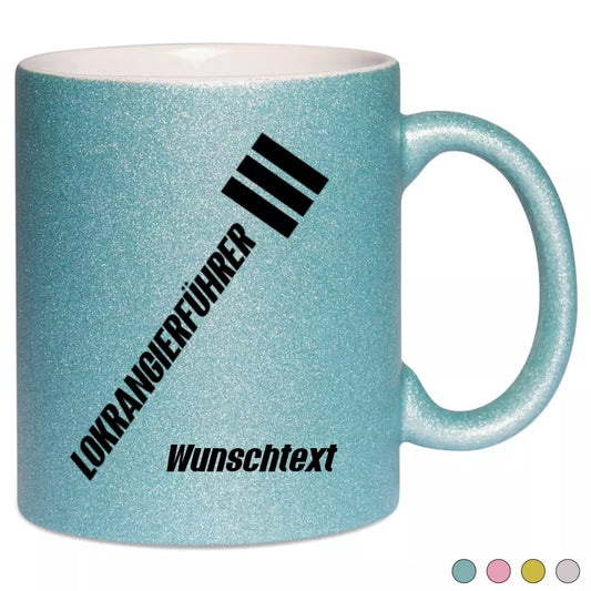 Keramik-Tasse Spark - Lokrangierführer in verschiedenen Varianten - Personalisiert