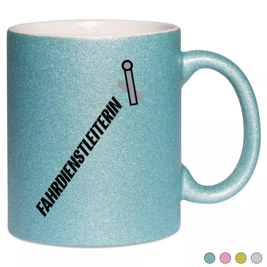 Keramik-Tasse Spark - Fahrdienstleiterin in verschiedenen Varianten