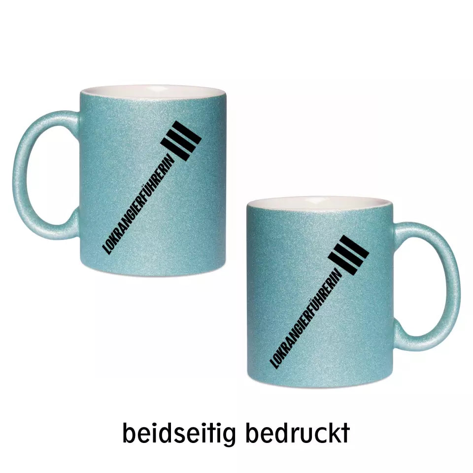 Keramik-Tasse Spark - Lokrangierführerin in verschiedenen Varianten