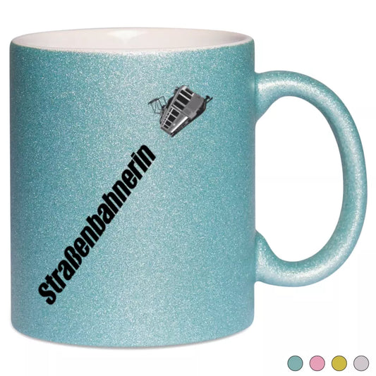 Keramik-Tasse Spark - Straßenbahnerin in verschiedenen Varianten